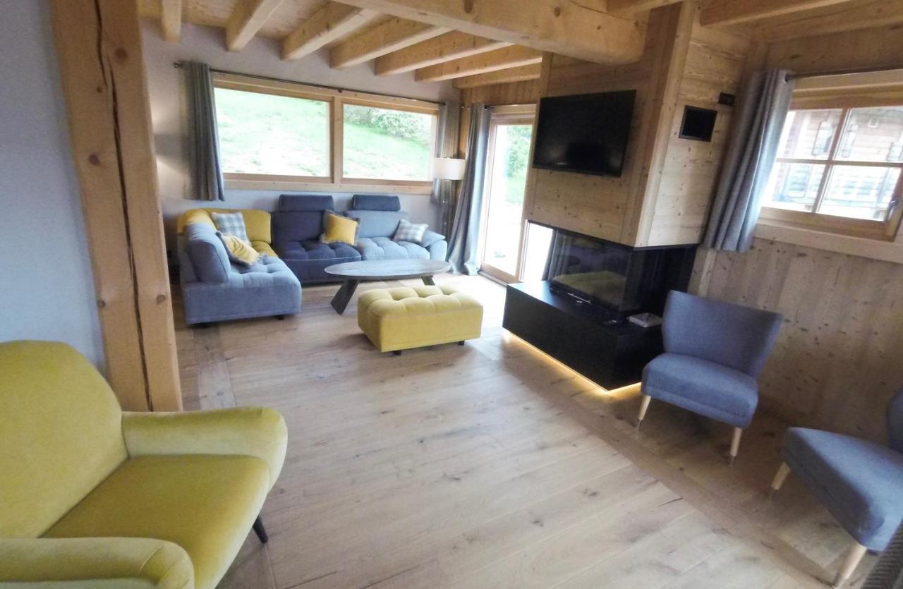 Chalet Nanook نوتر دام دو بيلكومبيه المظهر الخارجي الصورة