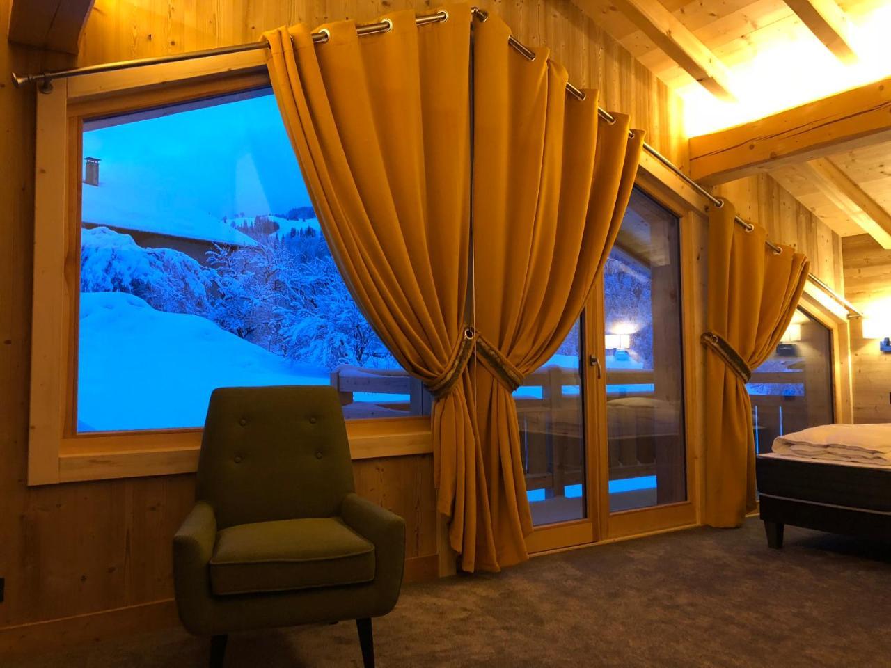 Chalet Nanook نوتر دام دو بيلكومبيه المظهر الخارجي الصورة